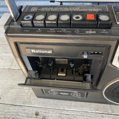 National昭和レトロ ラジカセの画像
