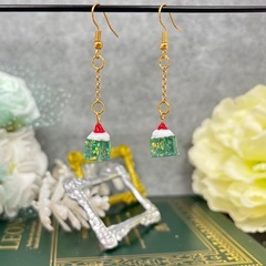 ぷるぷる可愛い✨メロンゼリーのピアス（ミニチュアスイーツ）– 福岡市中央区 博多区他の画像