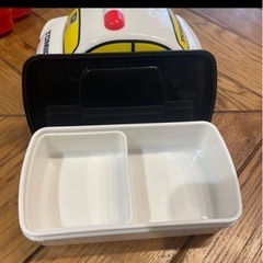 パトカー　トミカ　弁当箱の画像