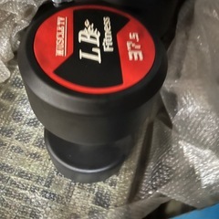 未使用　痛みあり　37.5kgダンベル２個の画像