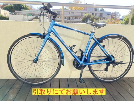 価格変更FORKS700Cクロスバイクシマノ18段変速(前3段×後6段)引取専用