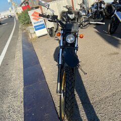 ヤマハ トリッカー DG10J キャブ 21-18インチ仕様 セロッカー 実動 書類付 吹け上がり良好 林道 トライアル エンデューロベースにもの画像