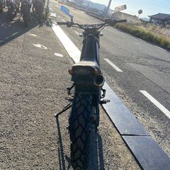 ヤマハ トリッカー DG10J キャブ 21-18インチ仕様 セロッカー 実動 書類付 吹け上がり良好 林道 トライアル エンデューロベースにもの画像