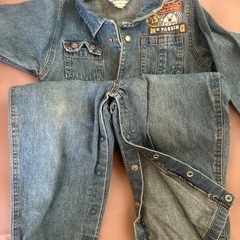 90✨デニム✨カバーオール✨の画像