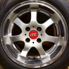 ☆バリ溝 深リム スタッドレス☆ RAYS！！！　ITC SPORT レイズ 15インチ 6.5J PCD100 4穴 ET38 ピレリ ICEZERO ASIMMETRICO 185/65R15 22年×1,23年×3 NG386の画像