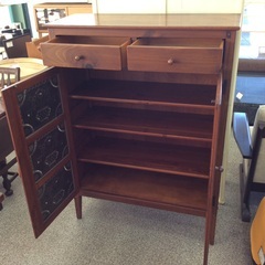 【アンティークなデザイン】キャビネット アンティーク ビンテージ イーセンアーレン パンチング　ギャラリーボード　サイドボード の画像