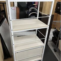 ニトリ シェルフ本体(ファル 1259)  キャビネット付き シェルフ+追加キャビネット(ファル36) ラック 棚 リビング収納 キッチン収納 ☆札幌市 白石店 の画像