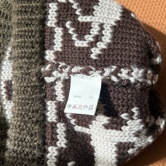 キッズ毛糸の帽子の画像