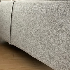 【お譲り先決まりました！】2.5人掛け ソファ　グレーの画像