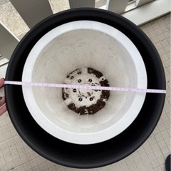 植木鉢大　インテリアカバー　セット　スコップおまけの画像