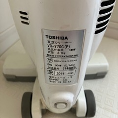 東芝クリーナー　vc-y70c 掃除機の画像