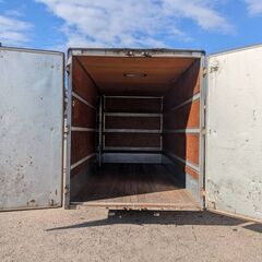 ♪八街B区SP68♪コンテナ♪物置♪側ドア開かない♪アルミ箱♪の画像