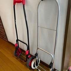 キャリー　荷物キャリー　キャンプ　バーベキュー　2個セットの画像