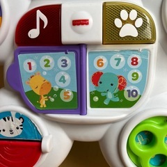 Fisher-Price 手押し車 おして！しまうまくんのバイリンガルウォーカーの画像