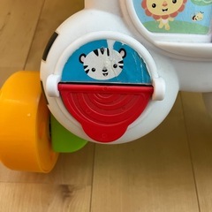 Fisher-Price 手押し車 おして！しまうまくんのバイリンガルウォーカーの画像