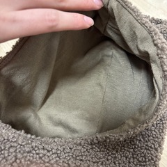 キッズ帽子＆マフラー（クマ アンパンマン）の画像