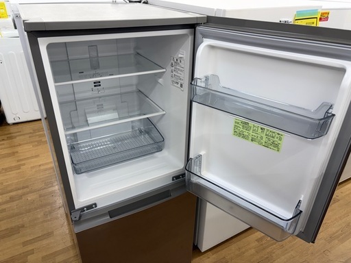 【ドリーム川西店限定】☆ジモティー見たよ割引☆2ドア冷蔵庫 シャープ SJ-D15HJ-N 152L クリーニング済み 【 99560000039279】 ドリーム川西店限定】☆ジモティー見たよ割引☆2ドア冷蔵庫 シャープ
