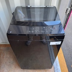 53⭐️2023.21年製美品★冷蔵庫　洗濯機　電子レンジ　家電セット　黒　ブラック　の画像