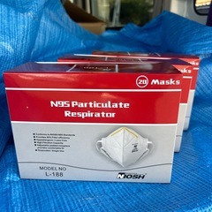 未使用未開封 N95 L-188 160枚の画像