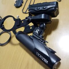 レザイン・スーパーGPS　CATEYEライト　各センサー　ステーセット　箱、説明書付きの画像