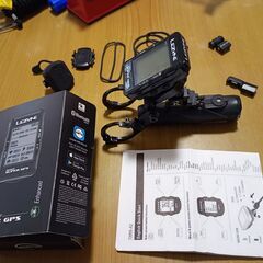 レザイン・スーパーGPS　CATEYEライト　各センサー　ステーセット　箱、説明書付きの画像