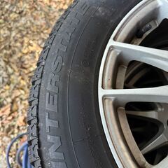 ⭕️⭕️16インチスタッドレスタイヤ4本⭕️⭕️ストラテージホイール付/エリシオン外し/ホンダ/柏市の画像