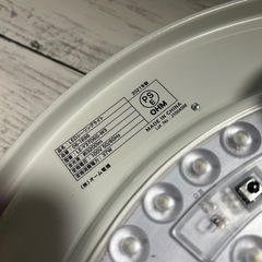 ②オーム電機 LEDシーリングライト リモコン付きの画像