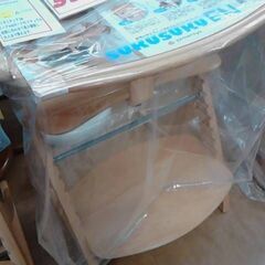 木製ハイチェア 大和屋 【美品】すくすくチェアEN テーブル&ガード付き　A17876の画像