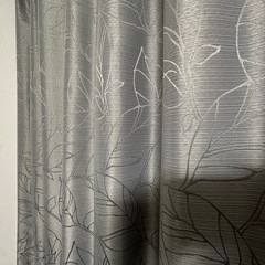遮光1級　カーテン　グレー　100×130の画像