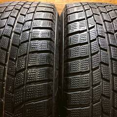 ☆美品スタッドレス☆ ロクサーニ 16インチ 6.5J PCD114.3 5穴 ET53 ハブ径約73 グッドイヤー アイスナビ6 205/60R16 2020年 4本 NG400の画像