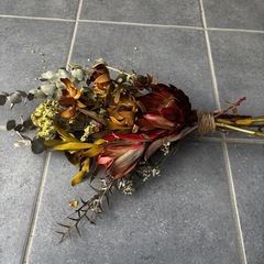 ドライフラワー スワッグ の画像