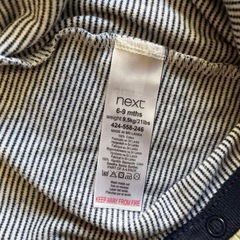 NEXTベビー　ロンパース・カバーオール3点セットの画像