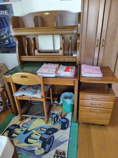 くろがね学習机 (のなちゃん) 古河のその他の中古あげます・譲ります