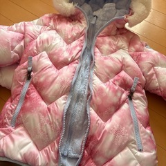 双子コーデ　　　ダウンジャケットの画像