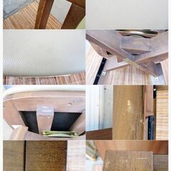 上久商店　コタツ　炬燵ダイニング　　専用椅子　2脚セット　チェア　2人用　こたつ　暖房器具　引取り歓迎 679ZSの画像