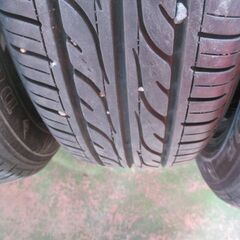 夏タイヤ４本　ダンロップ製165/70R14の画像