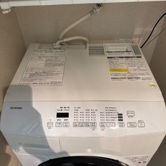 【乾燥機能付き】アイリスオーヤマ ドラム式 洗濯機 CDK832の画像