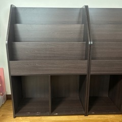 絵本ラック、マガジンラック
の画像