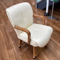 ダイニング回転チェア　2脚セット【町田市再生家具】252702の画像