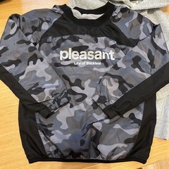 120㎝　パーカー　スポーツウェア　防寒　長袖トップスの画像