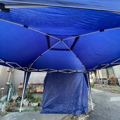 f●■FEILDOOR ワンタッチタープテント【3m×3m】 UVカット 耐水加工 フィールドア アウトドアの画像