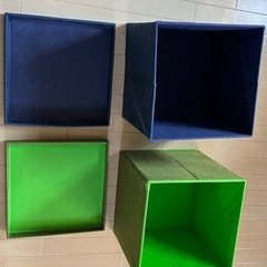 2個セット　椅子にもなる　折りたたみスツール　の画像