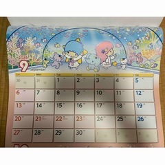 ☆12.20までセール中☆ 2026年　「リトルツインスターズ」　カレンダーの画像