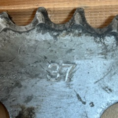 モンキー用リアスプロケット37Tの画像