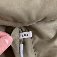 ikka リバーシブルアウターの画像