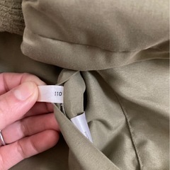 ikka リバーシブルアウターの画像