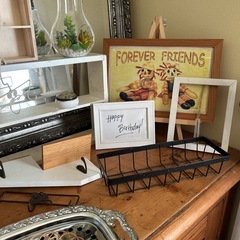 インテリア雑貨　たくさん　断捨離アンティークヴィンテージカントリーフレンチの画像