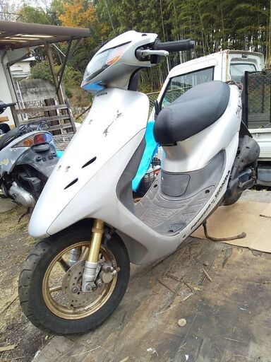 🌈本物💦ライブディオZX🍊120kmメーター🍇社外CDI🍒エンジンOK😺 (しろ