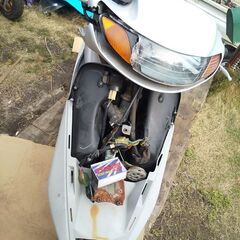 🌈本物💦ライブディオZX🍊120kmメーター🍇社外CDI🍒エンジンOK😺 (しろ