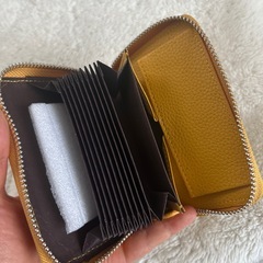 🟡新品　カードケース小銭入れの画像